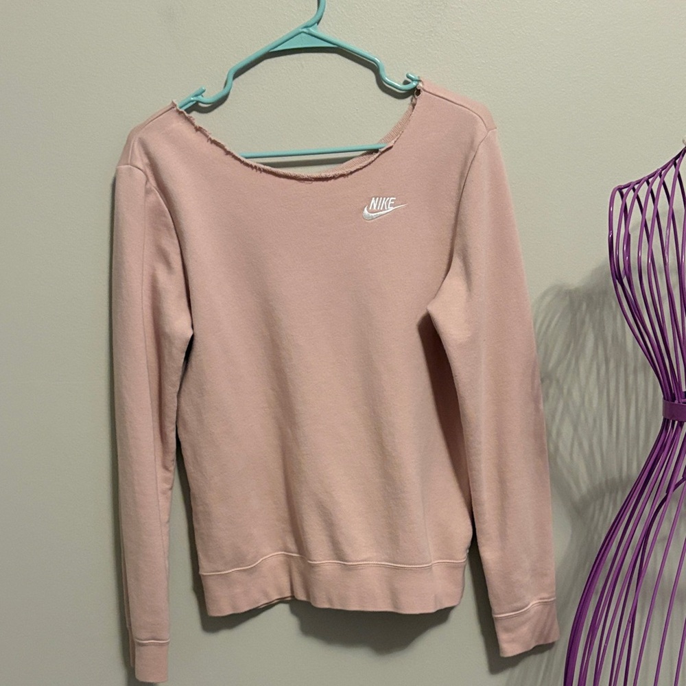 Nike Women's Blush Pink Sweatshirt